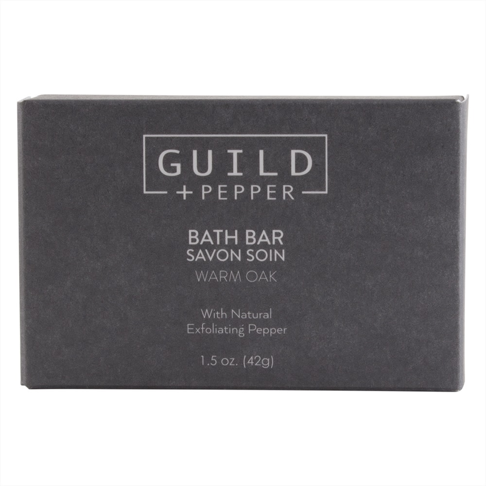 GuestSupply US | Guild+Pepper Rectangle Aloe with Pepper Soap